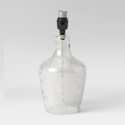 Artisan Glass Jug Small Lamp Base Clear - Threshold™ | Target
