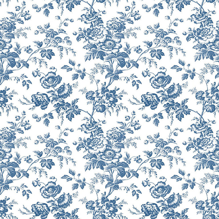 Anemone Toile Wallpaper | Ballard Designs, Inc.