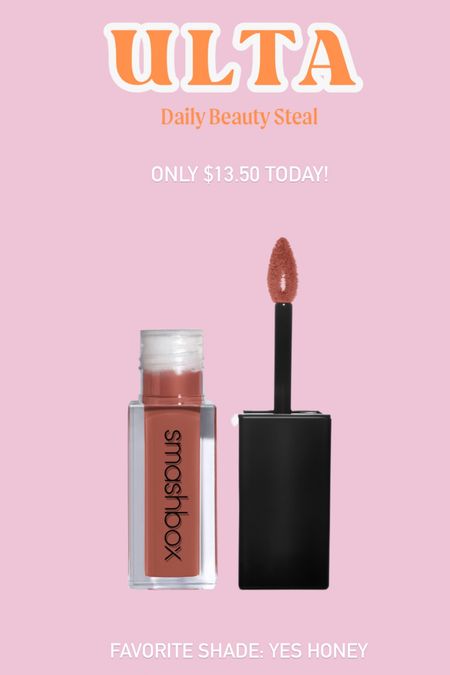 The best lip product! I apply a gloss under so it’s not too matte.
Ulta, Smashbox, daily beauty steal 

#LTKbeauty #LTKfindsunder50 #LTKsalealert