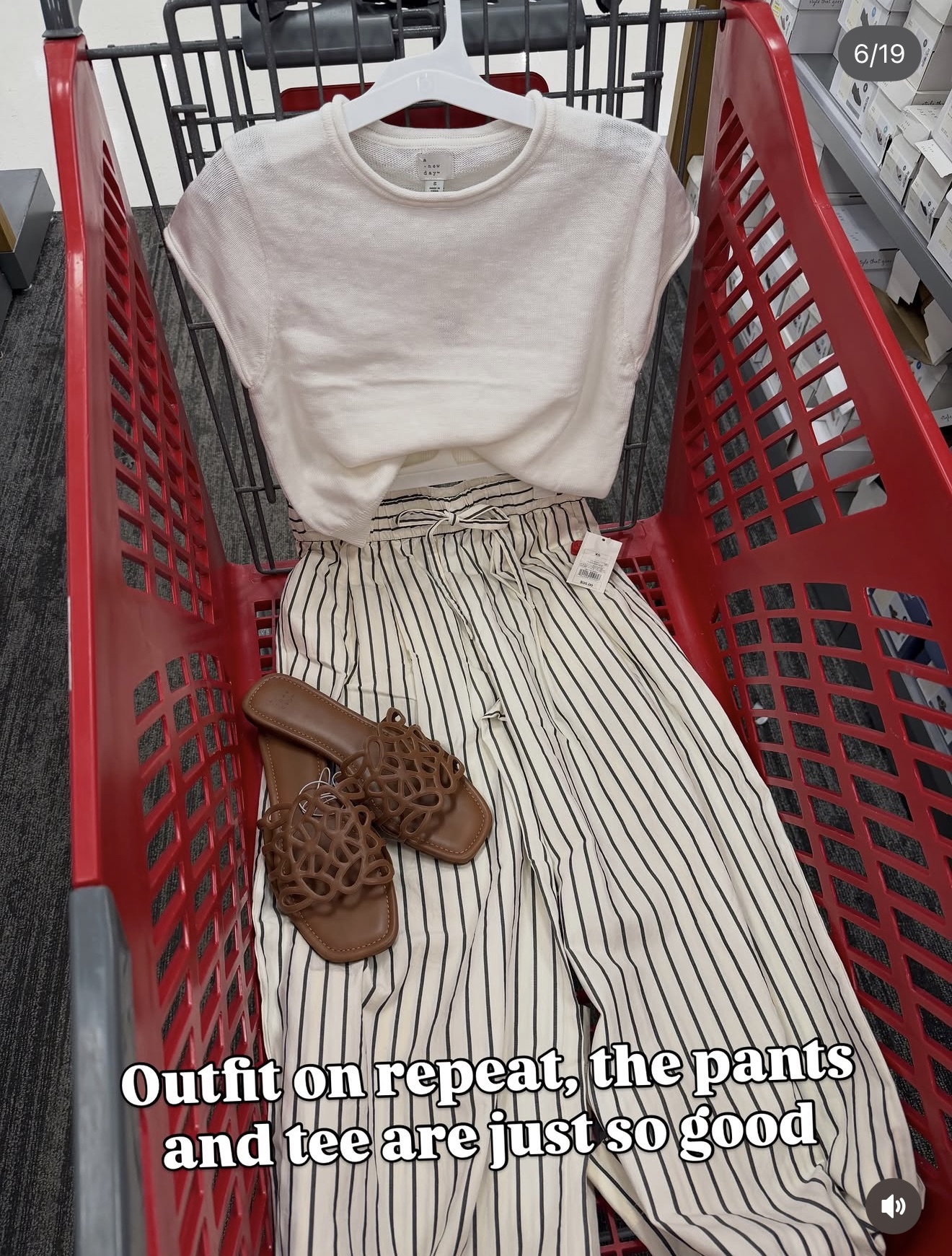 Target outfit idea with this sweater tee and wide leg pants, and a flat or sneaker for a casual work outfit, teacher outfit #targetcreator