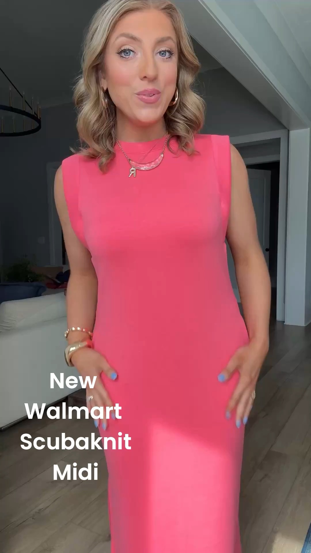This Walmart Scubaknit midi dress is the definition of cute + comfortable 😍🩷

The material is SO soft and stretchy while still looking polished and elevated 👏🏻 I love the sleeveless shoulder detail and side slit for an easy throw-on summer outfit that works for everything from errands and vacation days to casual dinners and travel ✈️☀️

Such an easy everyday summer dress and it comes in multiple colors too!

#walmartfashion #walmartfinds #scubaknit #midsdress #summerdress #casualsummerstyle #everydaystyle #affordablefashion #walmartstyle #traveloutfit #momstyle #summerfashion #easyoutfitideas #vacationstyle #casualchic #summerwardrobe #ootd #pinkdress #walmartnewarrivals #dressseas

#LTKootd #LTKPetite #LTKTravel