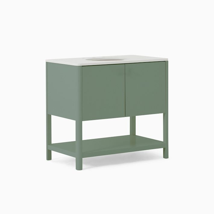 Harrison Single Bathroom Vanity (24"–36") | West Elm (US)