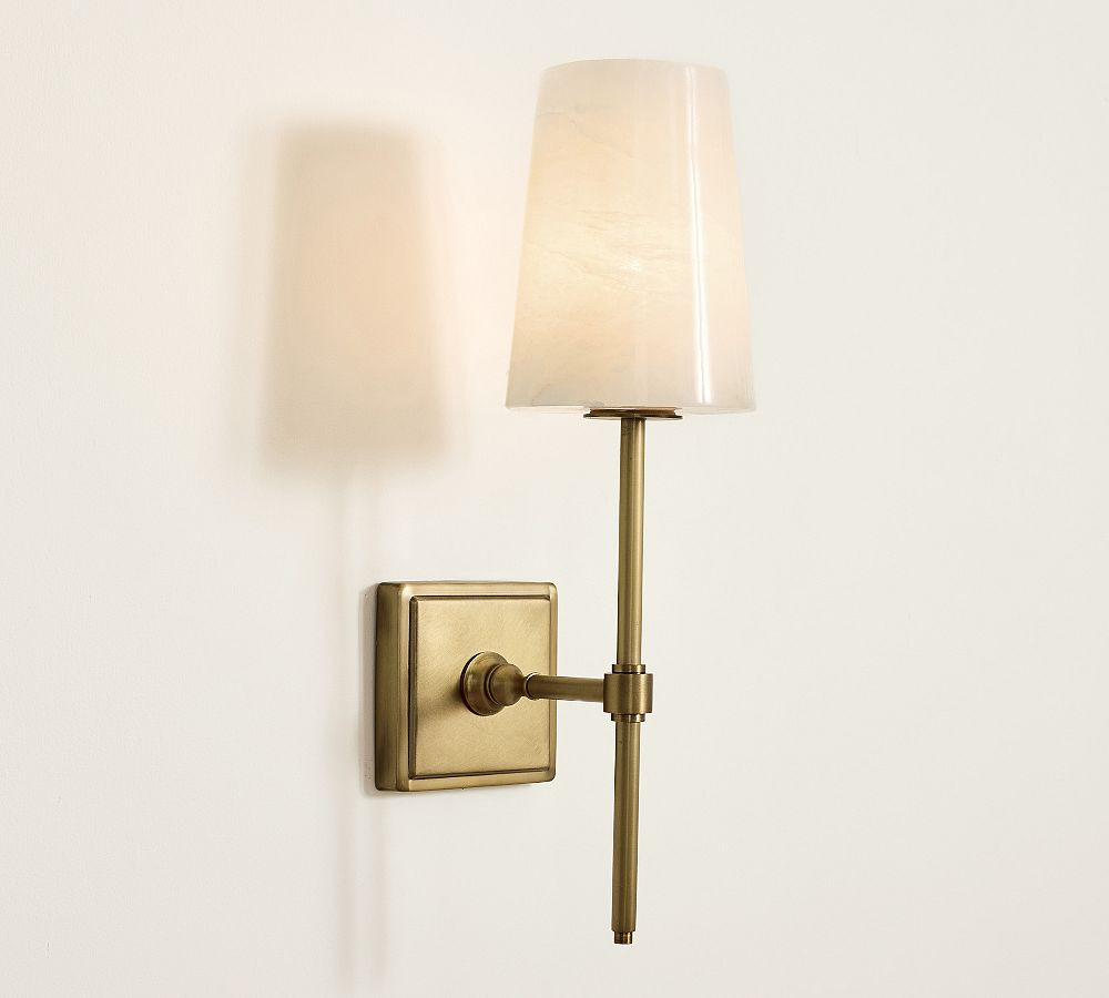 Pearson Alabaster Sconce (18") | Pottery Barn (US)