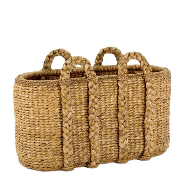 Large Oval Log Rush Basket | Over The Moon