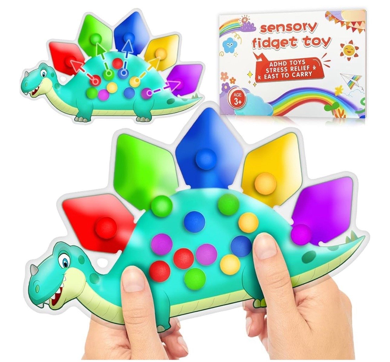 23% off 🎉

Dinosaur Color Sorting Sensory Toy Gift for Toddler Activities Toy Fine Motor Matching Game Road trip Travel Essential Toy Montessori Autism Fidgets Easter Basket Stuffers for Kid 3 4 5 Year Old Boy

#LTKSaleAlert #LTKKids