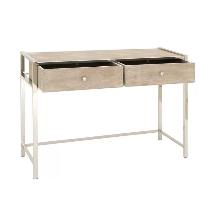 https://www.wayfair.com/furniture/pdp/cole-grey-stainless-steel-and-wood-console-table-clrb1971.html | Wayfair North America