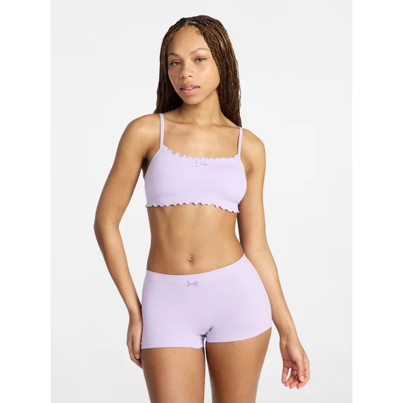 No Boundaries Seamless Cami and Boyshort Set, 2-Piece, Women's XS-XXXL | Walmart (US)