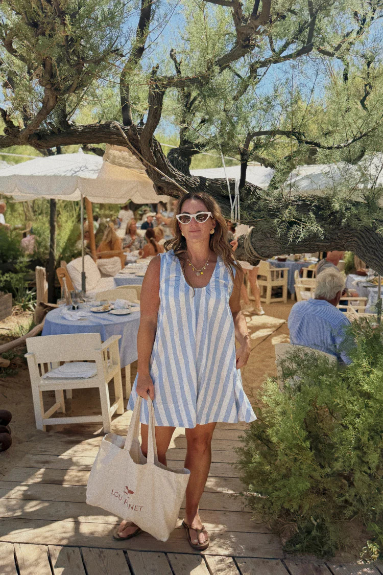 Portofino Stripe Mini Dress | Confête