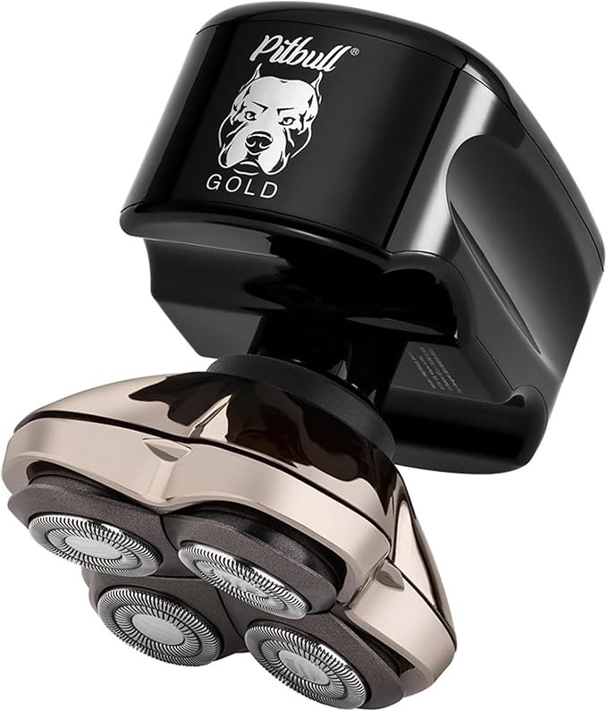 Skull Shaver Pitbull Gold PRO GX5 — Head & Face Shaver for Bald Men | Cordless Wet/Dry Rotary R... | Amazon (US)