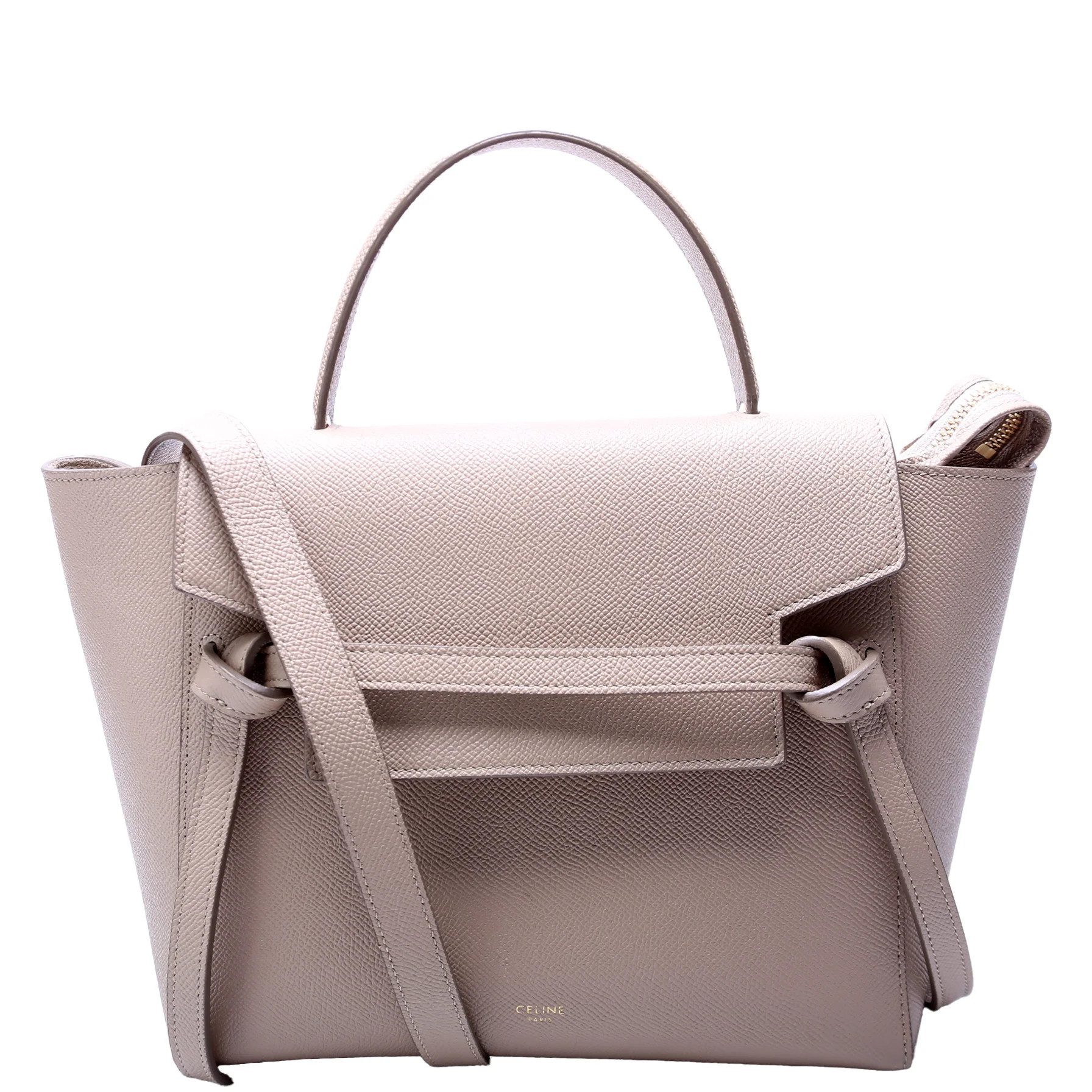 Belt Bag Micro Taupe | Keeks Designer Handbags