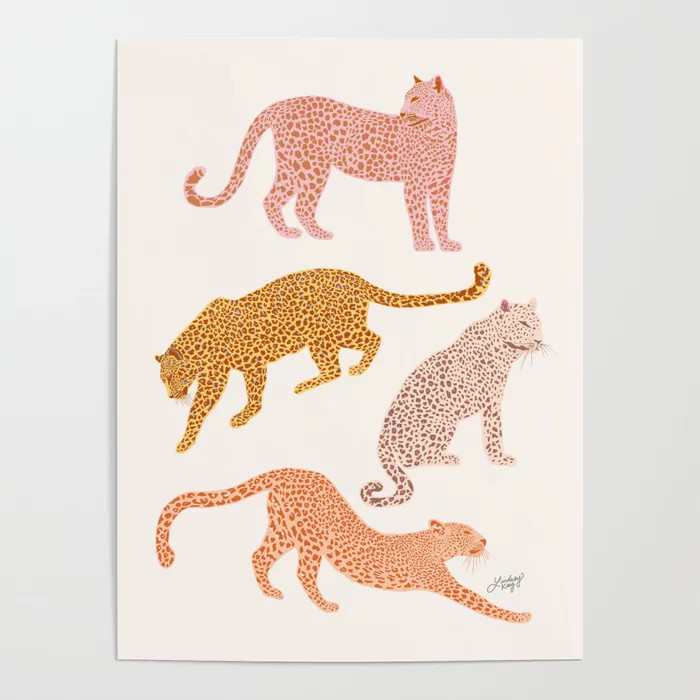Leopards Poster | Society6