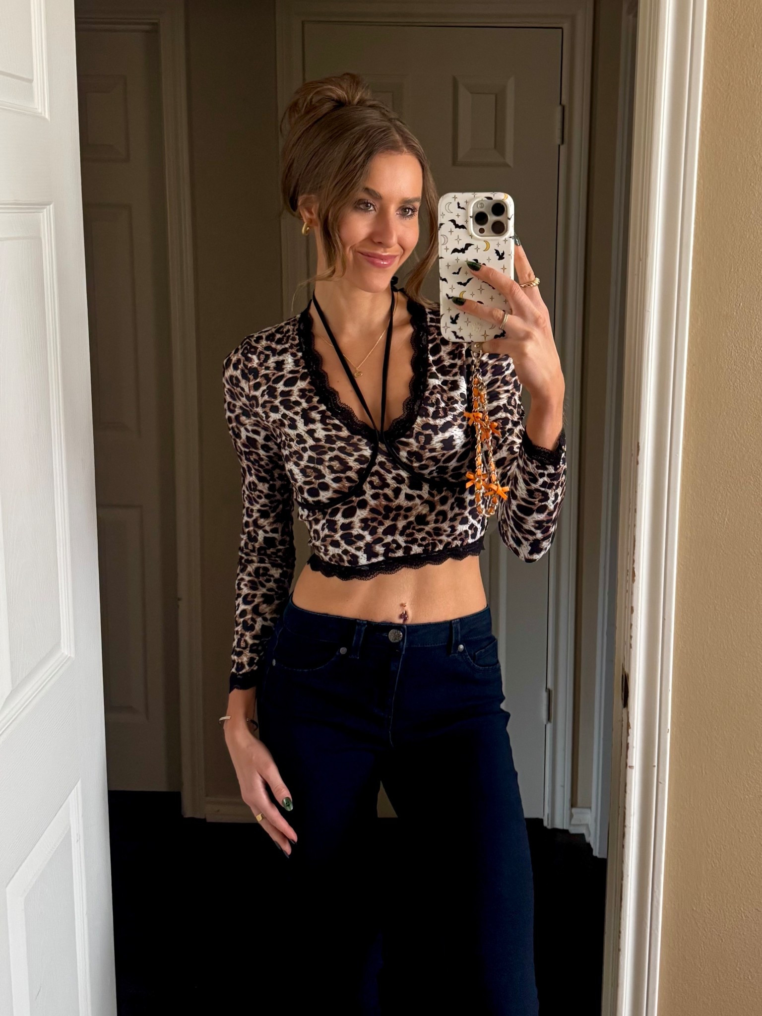Cheetah print top. Leopard top. Fall fashion. Fall style. Fall looks. 

#LTKTall #LTKSeasonal #LTKStyleTip