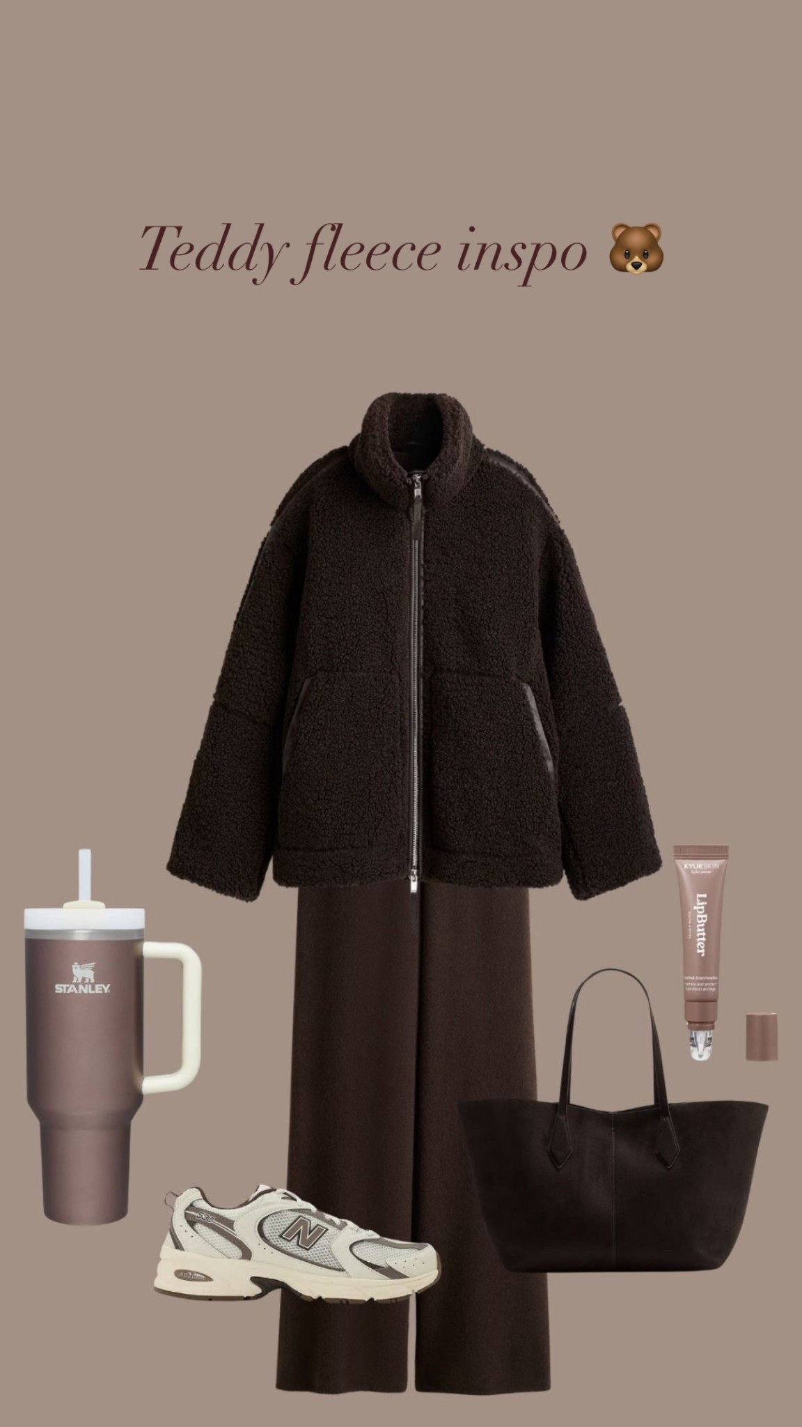 Teddy fleece inspo 🐻🍂☕️

#LTKautumn