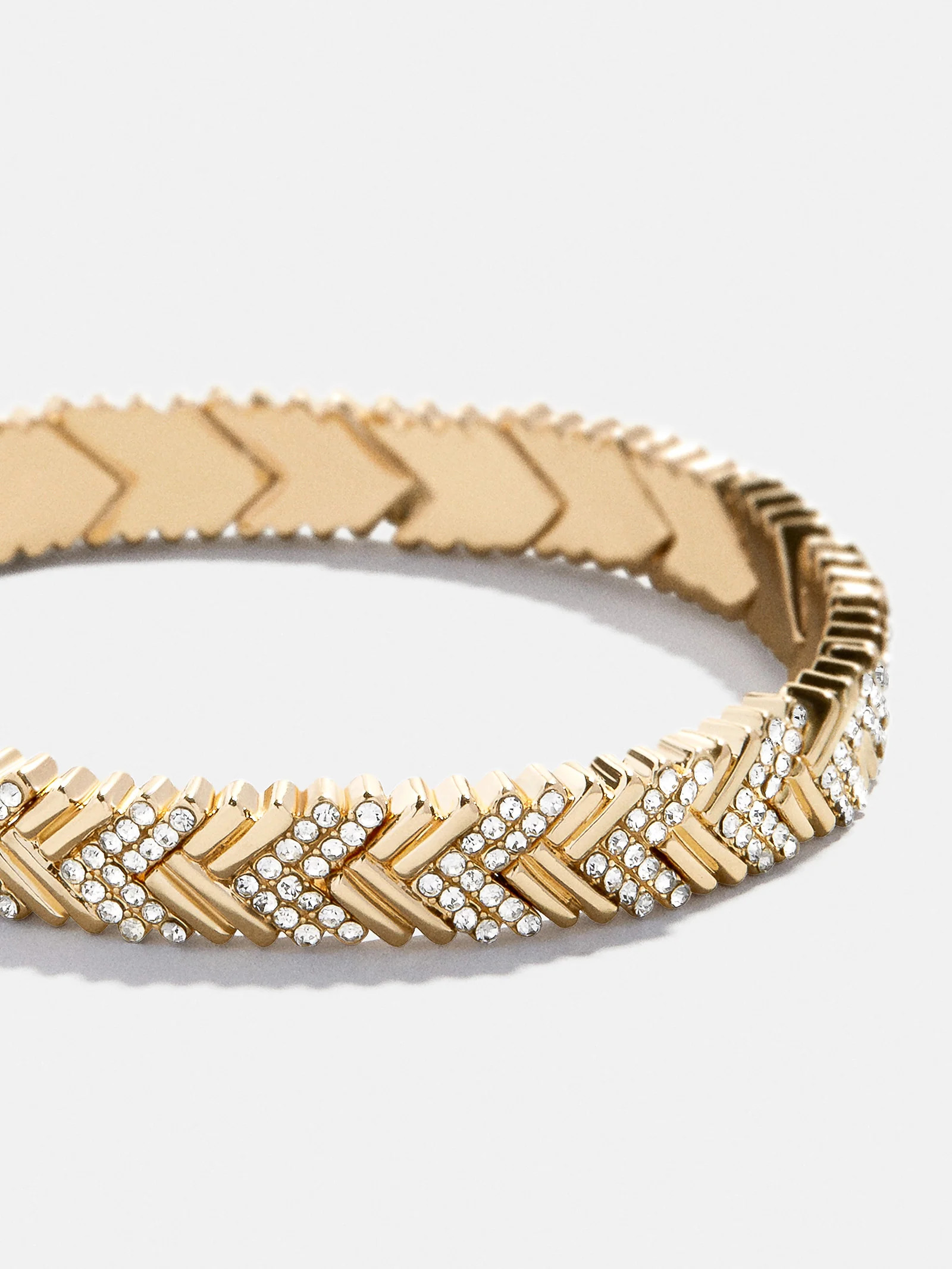 Naya Gold Bracelet - Gold/Pavé | BaubleBar