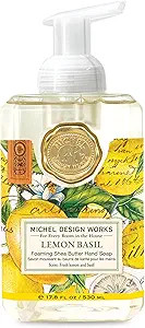 Michel Design Works Foaming Hand Soap, Lemon Basil | Amazon (US)