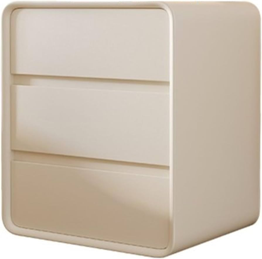 WHYATT Night Stand Set 2，White Nightstand, Night Stand with Drawers， Modern Simple Bedside Ta... | Amazon (US)