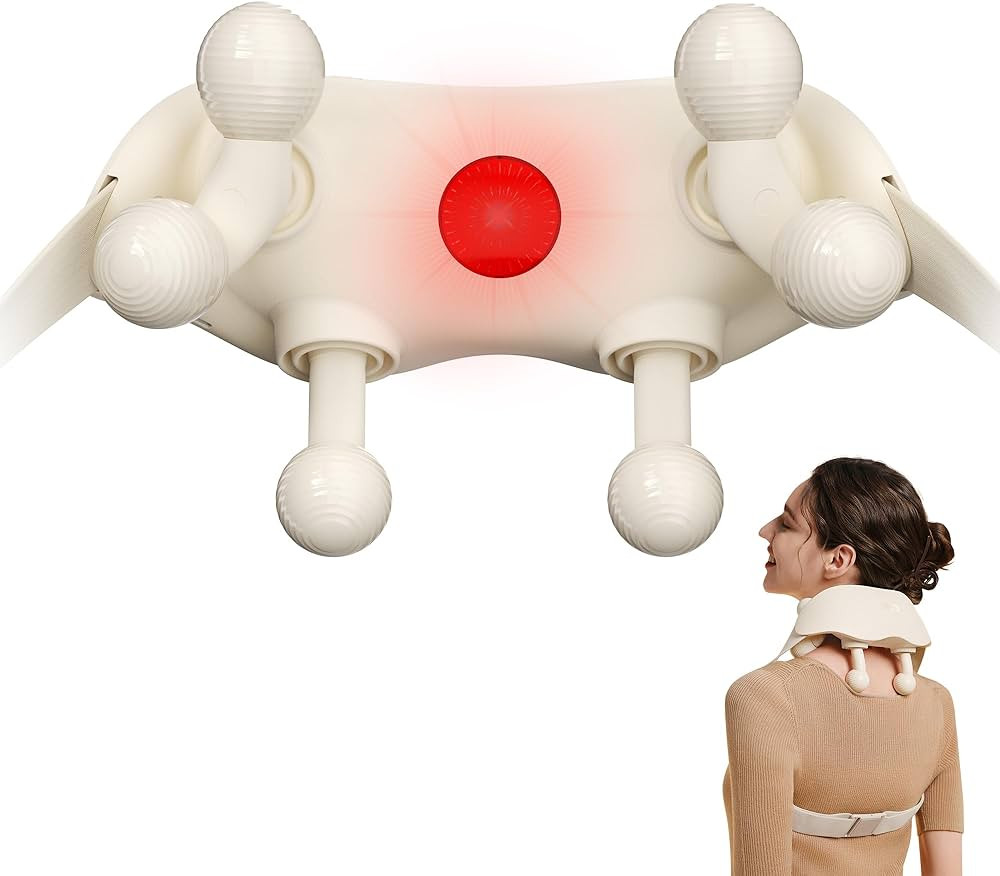 SKG FSA Eligible Cordless Neck Massager for Pain Relief Deep Tissue, Shiatsu Shoulder Massager wi... | Amazon (US)
