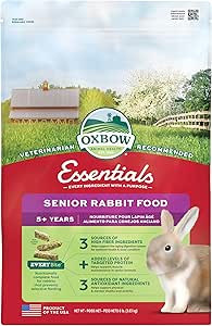 Oxbow Animal Health Essentials Senior Rabbit Food - 8 lb | Amazon (CA)