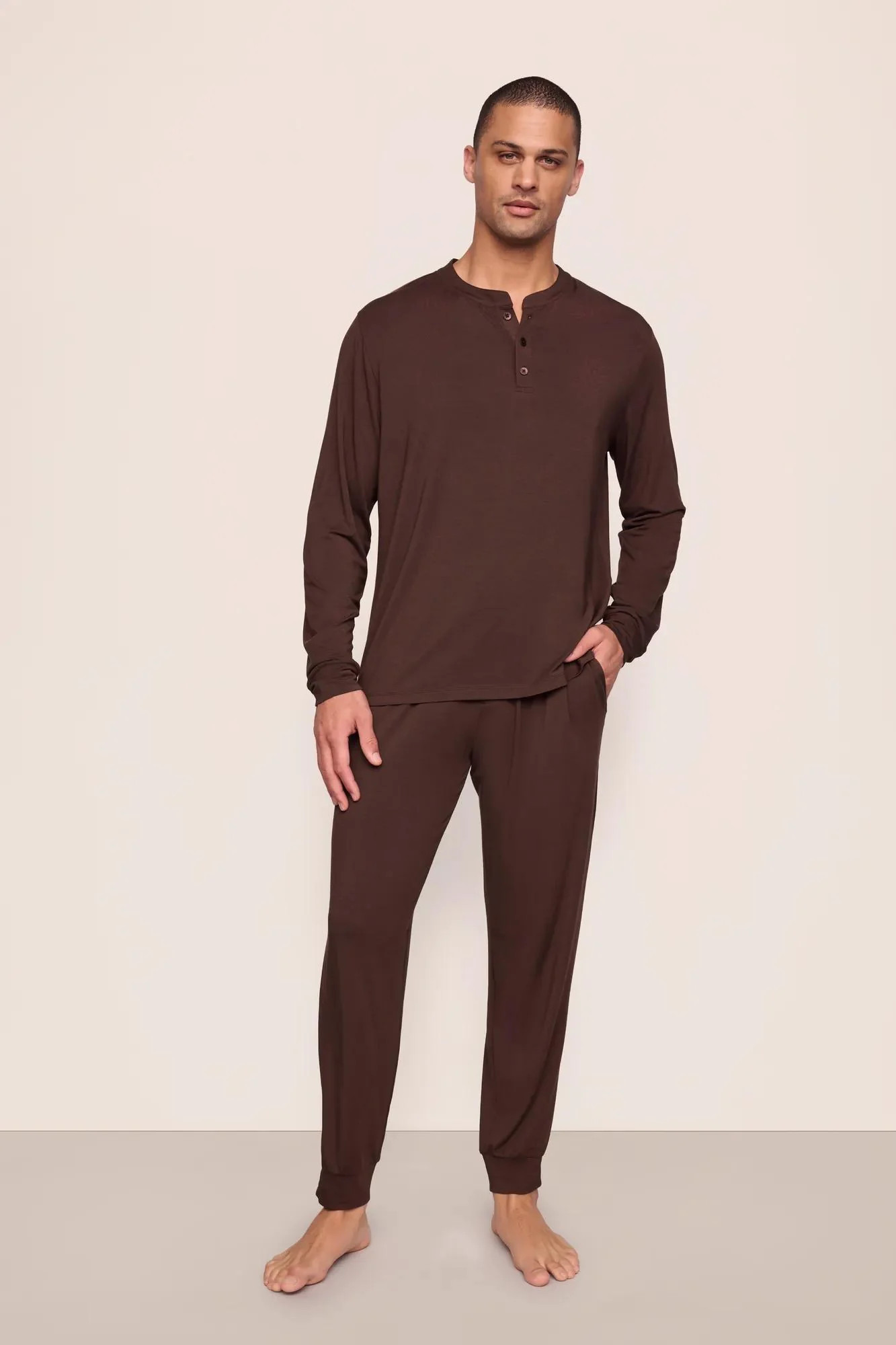 Henry TENCEL™ Modal Long PJ Set | Eberjey