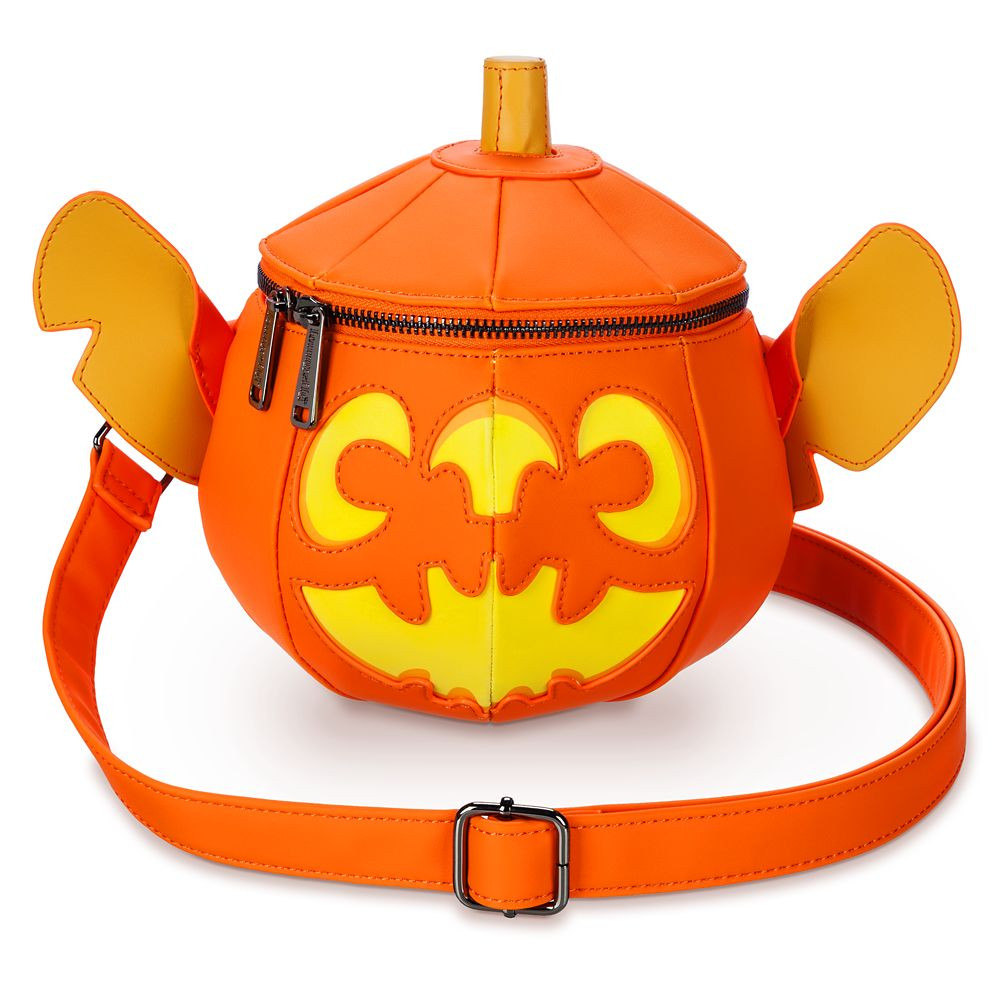 Stitch Glow-in-the-Dark Loungefly Jack-o'-Lantern Crossbody Bag Official shopDisney | Disney Store