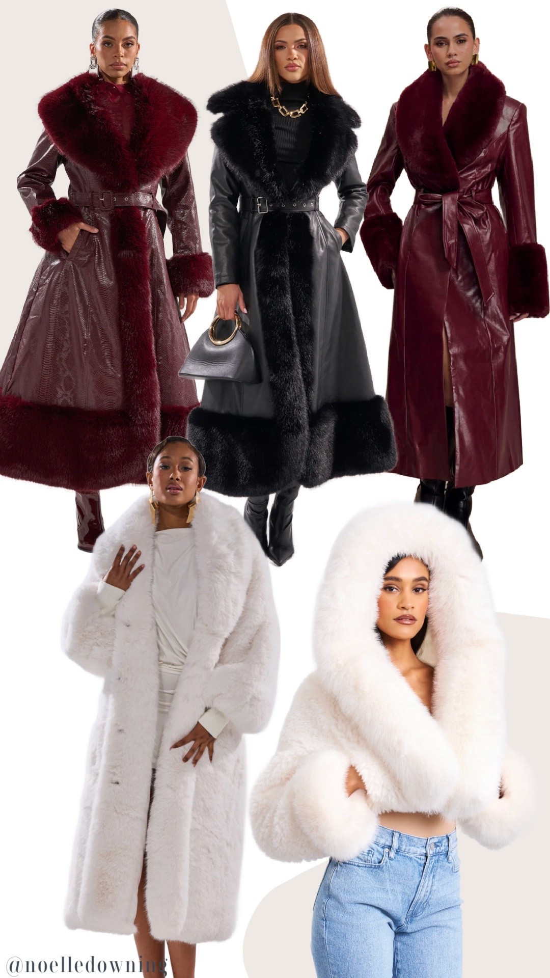 All of my recent faux fur winter coats! They are all super warm and perfect for holiday parties!

#LTKGiftGuide #LTKMidsize #LTKHoliday