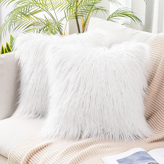 Miulee Housse de coussin décorative de luxe en granulés pour canapé, chambre à coucher, voitu... | Amazon (CA)
