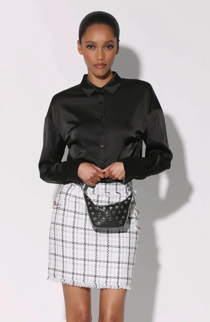 Walter Baker Hendrix Circle Stud Mini Shoulder Bag | Nordstromrack | Nordstrom Rack