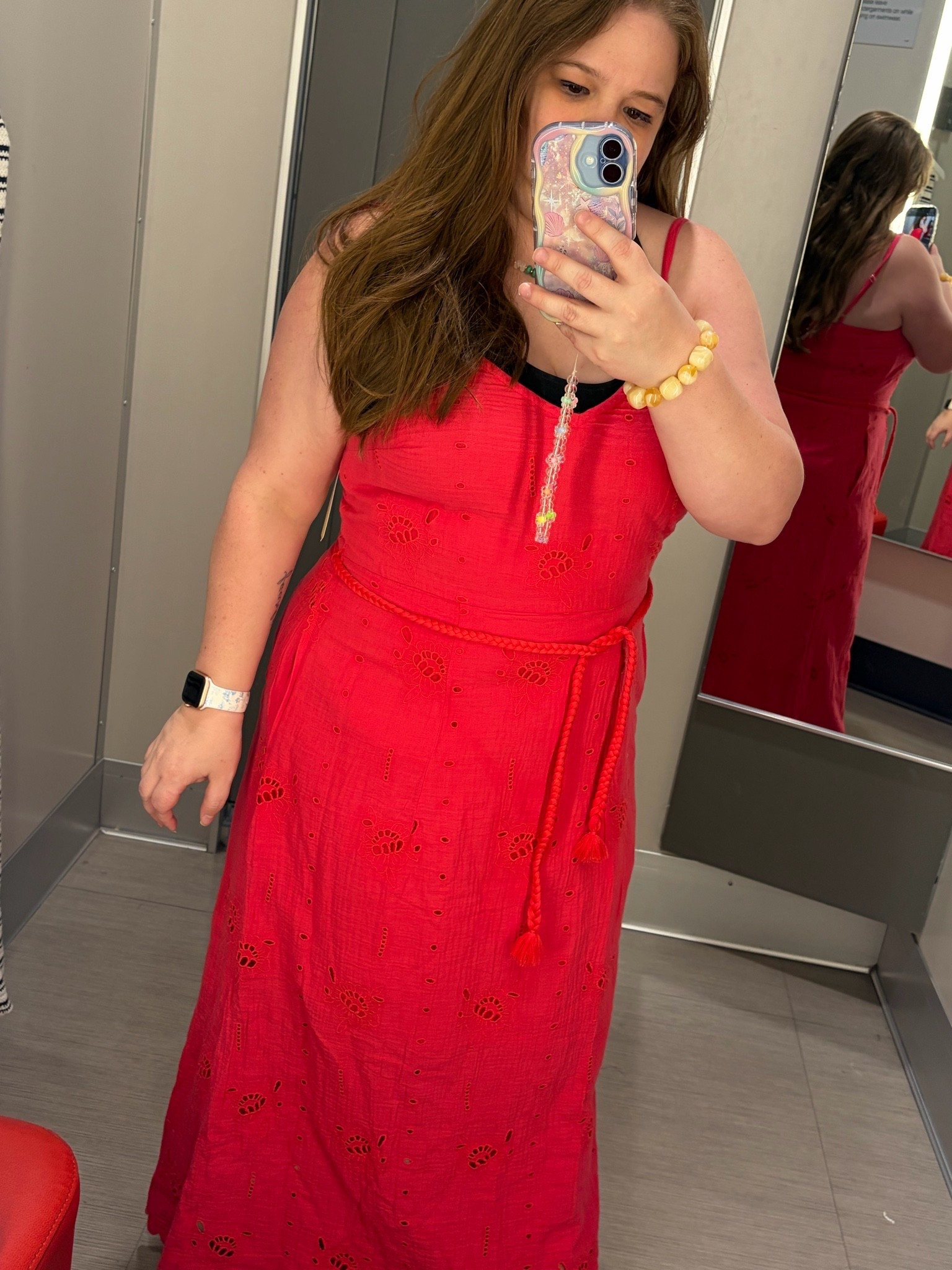 A little eyelet detail, a flattering fit, and the perfect pop of color. ❤️

#LTKPetite #LTKMidsize #LTKSaleAlert