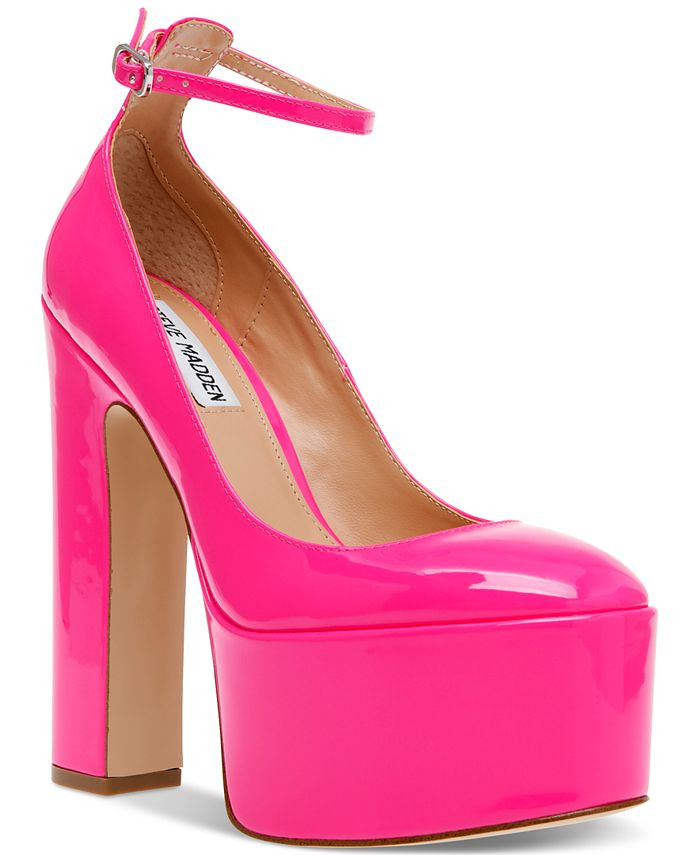 Steve Madden Women's Skyrise Ankle-Strap Platform Pumps & Reviews - Heels & Pumps - Shoes - Macy'... | Macys (US)