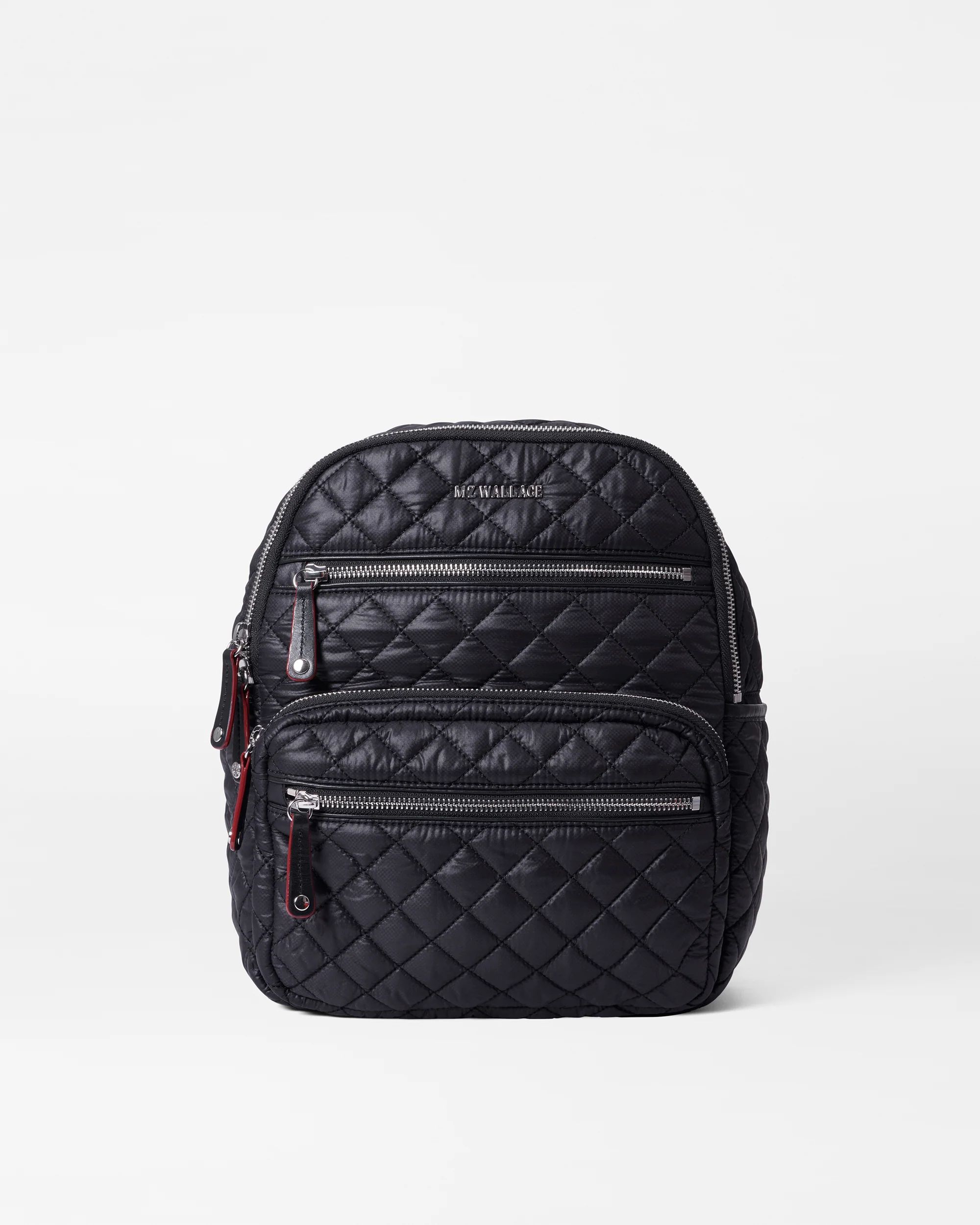 Black Small Crosby Backpack | MZ Wallace