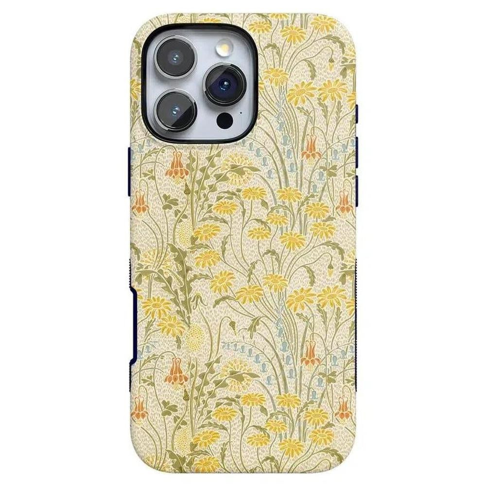 Boho Blooms | Golden Floral Case | CASELY
