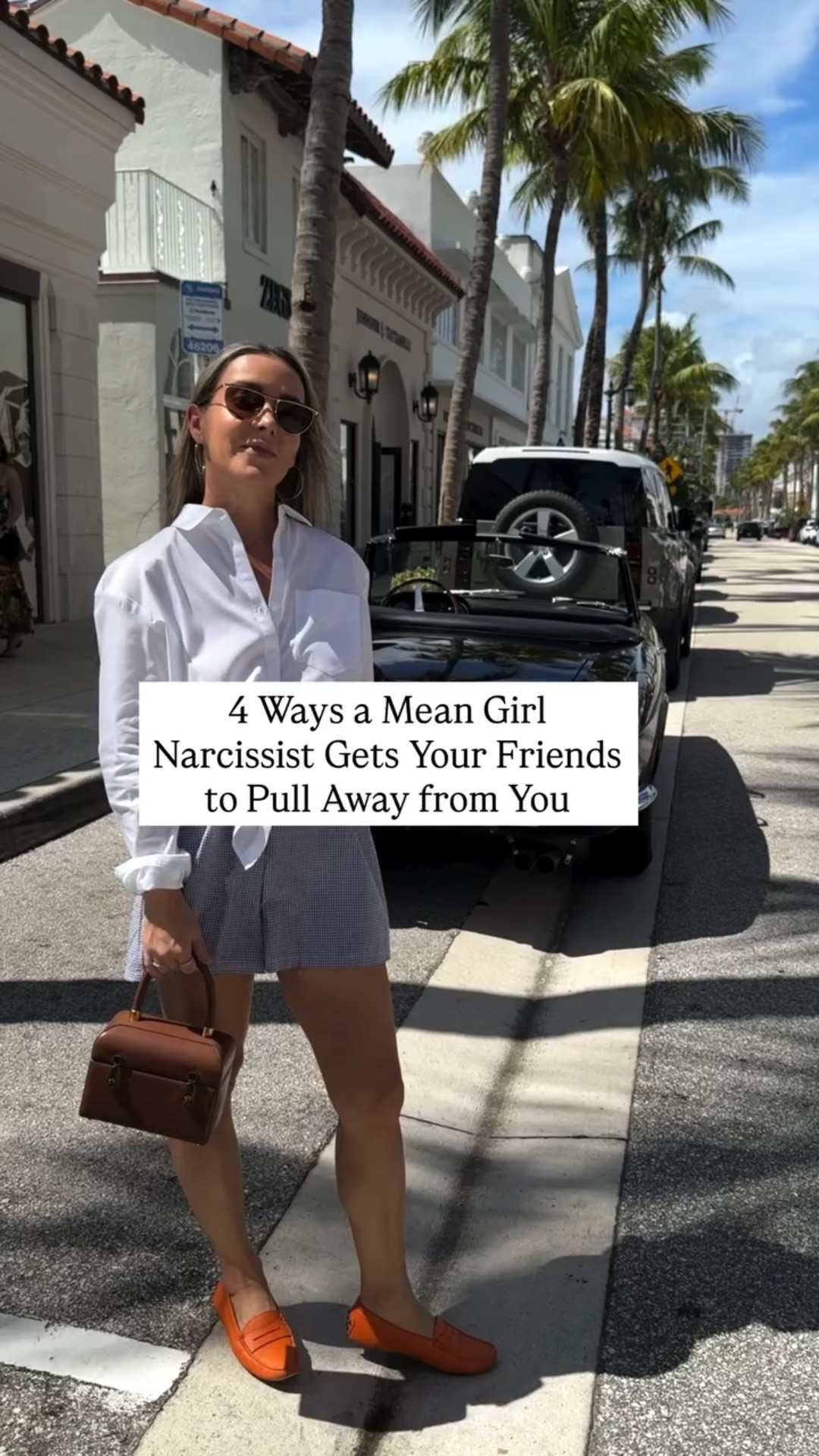 Comment Mean Girls for the exact words & tips to use if you’re experiencing this so you don’t lose your confidence (or your circle) in the process. And if one person can quietly shift an entire group’s perception of you, without ever saying anything technically wrong? That’s not “drama.” That’s social manipulation. 

Comment Outfit for links.

And share your story below, if this has happened to you. 

As for the 4 Ways a Mean Girl Narcissist Gets Your Friends to Pull Away from You, she: 

-She plants concern (“she’s sweet but…) about you in casual chats just enough to make people question your stability, judgment, or motives, without ever saying anything directly. 

“I don’t want to talk behind her back, but…”
“That was… kind of weird, right?” 
“She’s sweet but…” 

-She gets close to your friends one-on-one, subtly shifting loyalty until you’re left out of plans and they’re convinced it “just happened that way.”

-When you finally speak up or set a boundary, she rewrites the story so you become the villain and suddenly, she’s the one everyone feels sorry for.

-She tells half the story, the half that makes you look bad. Not the part about what she said or did that led up to it.

About Christie, Dr. C: I’m a Johns Hopkins-trained clinical psychologist with a background in CBT, DBT, behavioral psychology, and motivational models. I blend evidence-based strategies with lived experience to help you handle mean girls, navigate parenting challenges, set real boundaries, make new friends, and stop shrinking in your friendships.