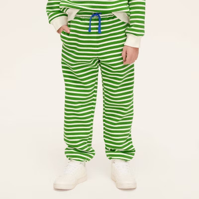 Boys' Stripe Jogger Pants - kate spade new york x Target Green/White XS | Target