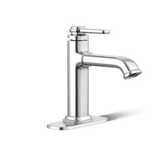 Numista Single Handle Single Hole Bathroom Faucet in Polished Chrome | The Home Depot