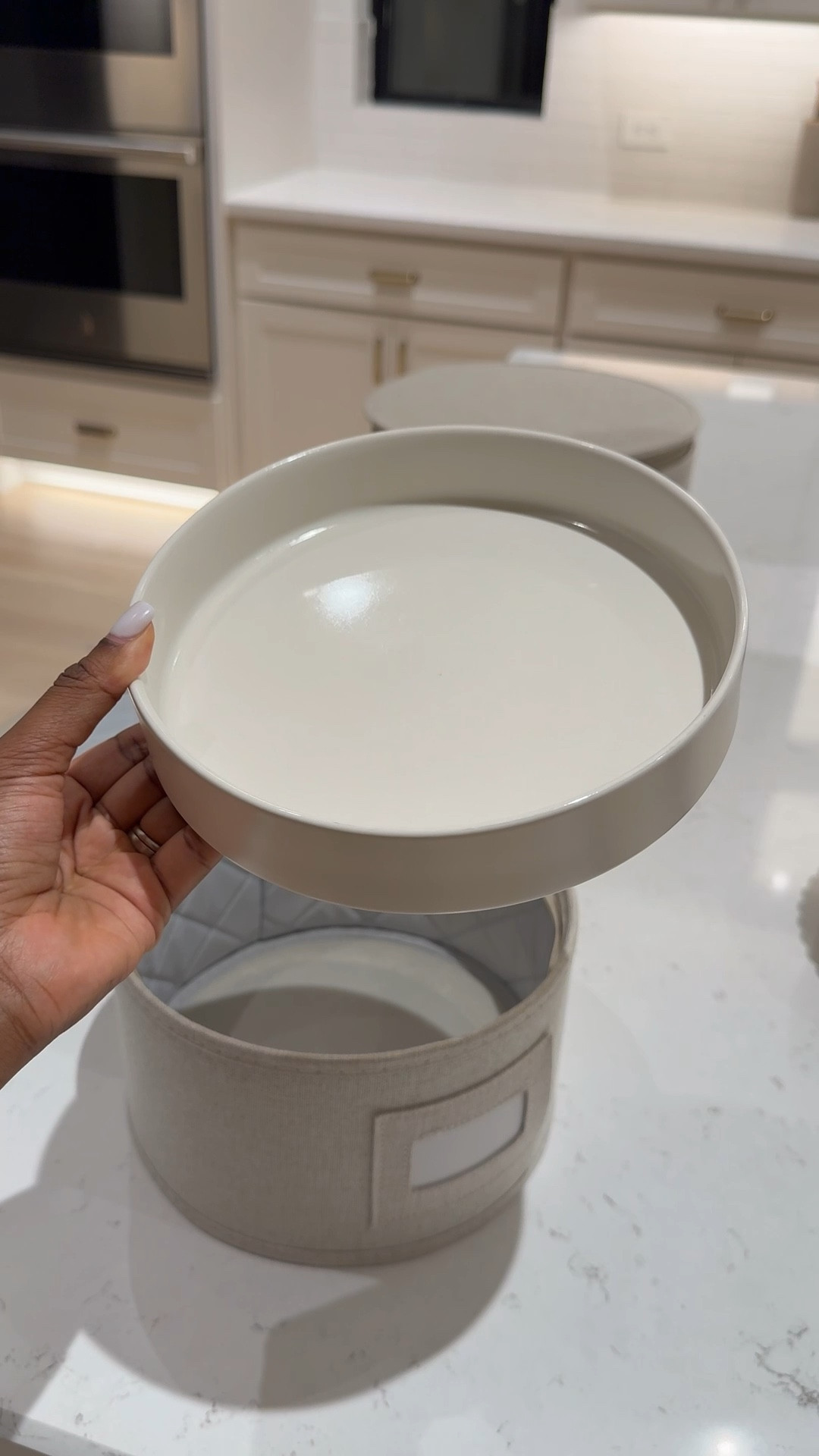 Loooove these dinnerware storage containers! 🍽️ They fit different-sized plates (including bowls!) and feature a hard-shell design. Plus, they’re stackable—making them super convenient for saving space. 

Linked for easy shopping—click to grab yours!

#LTKSaleAlert #LTKStyleTip #LTKHome