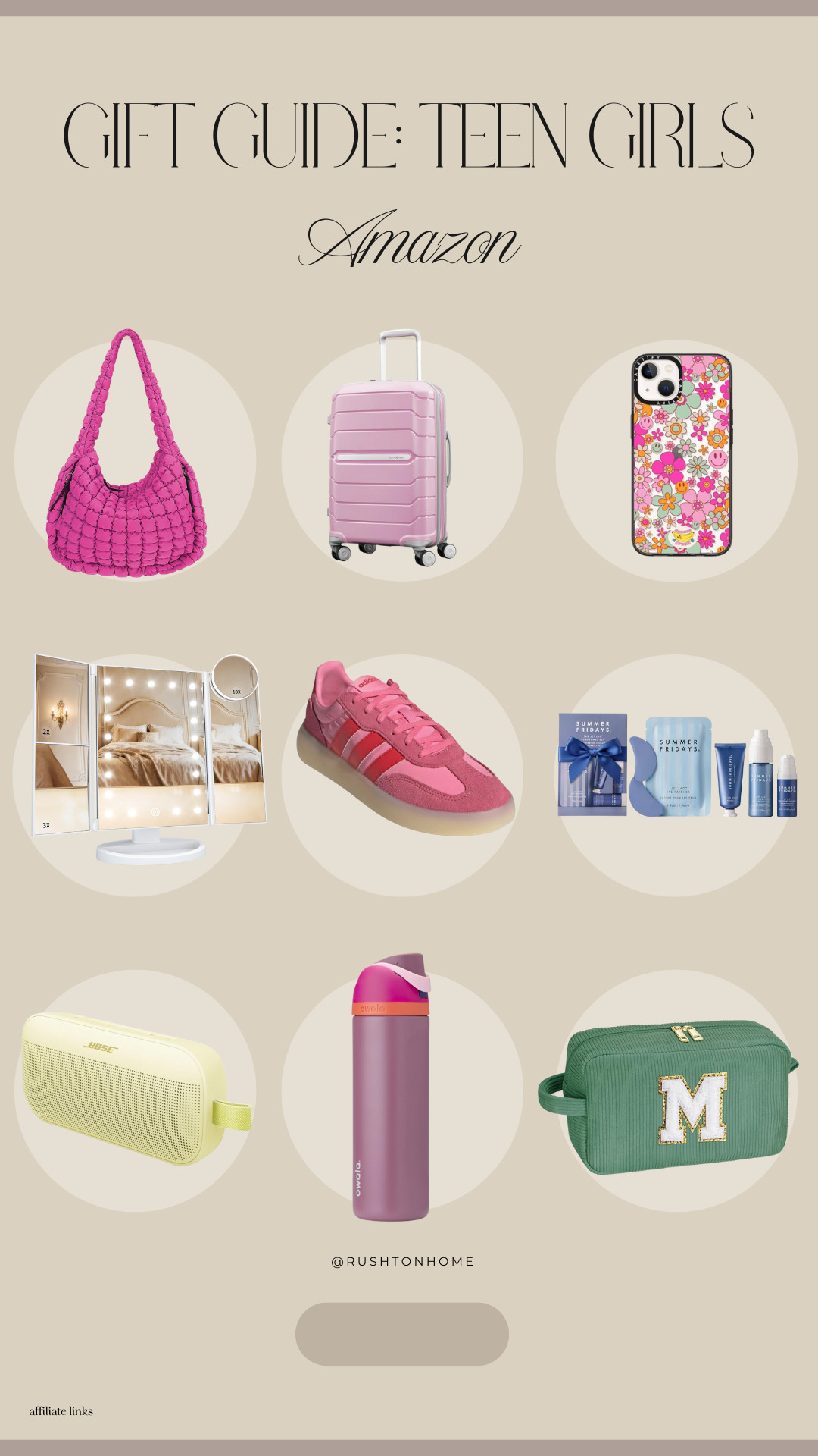 Amazon teen girl gifts, teen girl gift ideas amazon, pink aesthetic gifts amazon, teen beauty gifts, teen travel gifts, trendy teen gifts 2024, amazon makeup mirror, amazon skincare teen, adidas pink sneakers amazon, cute phone case amazon, teen accessories amazon, bose speaker amazon, hydro flask dupe amazon, personalized bag teen gift 

 #LTKGiftGuide #LTKHoliday