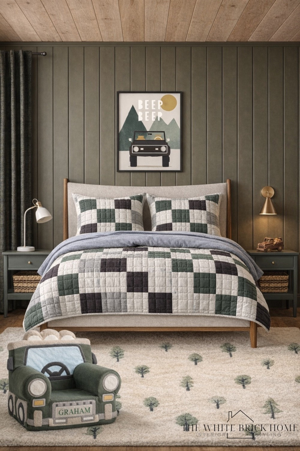 A cozy adventure inspired boys bedroom that blends rich olive tonies and classic polar for a space made for dreaming big. 

Boys room, boys bedroom, kids room, kids bedroom, boys room bedding, boys room rug, boys room chair, boys room bedding, boys room wall art, boys room decor, boys room ideas, boys room furniture, boys room ideas, boys room lightjng, mountain bedroom, nightstand, dresser, kids bedroom furniture, kids bedroom decor ideas, kids room curtain, kids room lamp, green bedroom, green boys room, home decor ideas, crate and kids, minted, pottery barn kids home decor ideas 

#LTKKids #LTKHome #LTKmomlife