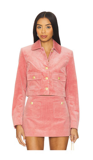 LoveShackFancy Aylin Jacket in Pink. - size 4 | Revolve Clothing (Global)