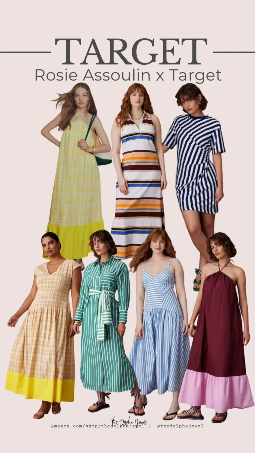 Bold colors and fun patterns with the Rosie Assoulin X @Target collection 💚💙 

Over 40 style, summer outfits over 40, vacation outfits beach, work outfits, business casual workwear, back to school outfits, teacher outfits

#LTKMidsize #LTKOver40 #LTKgrwm