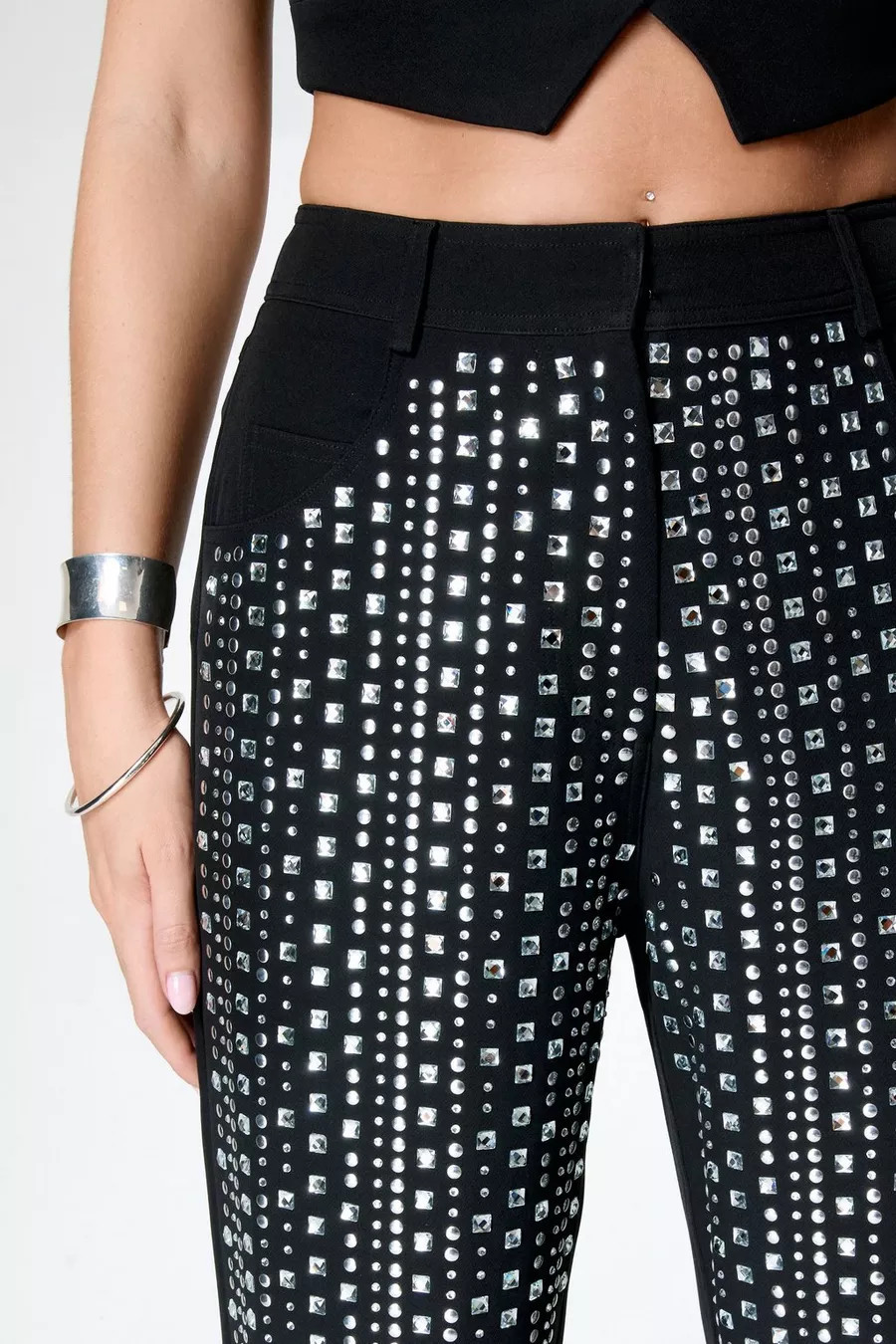 Hotfix Tailored Trouser | Nasty Gal US