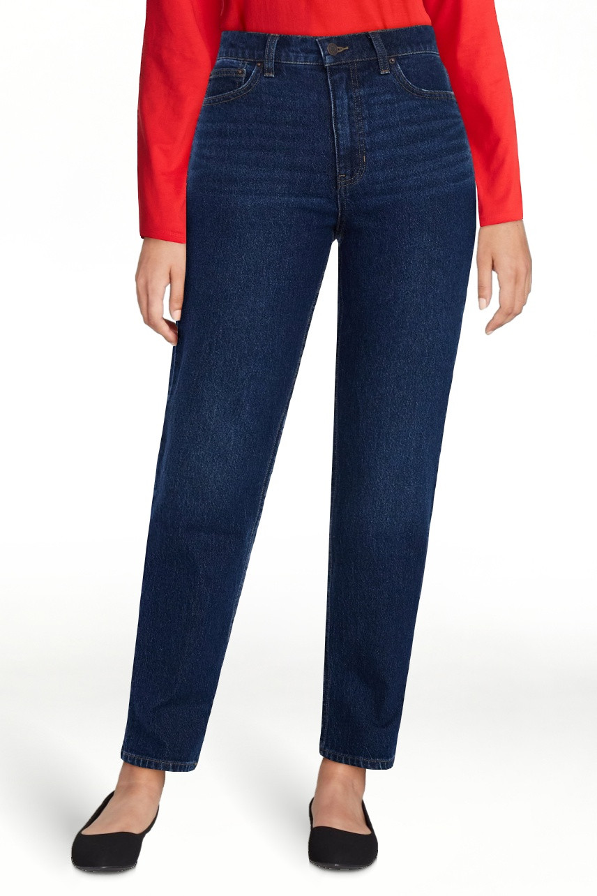 Time and Tru Women's High Rise Straight Leg Jeans, 30" Inseam Regular, Sizes 0-20, 10S-16S | Walmart (US)