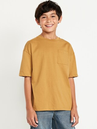 Oversized Short-Sleeve Pocket T-Shirt for Boys | Old Navy (US)