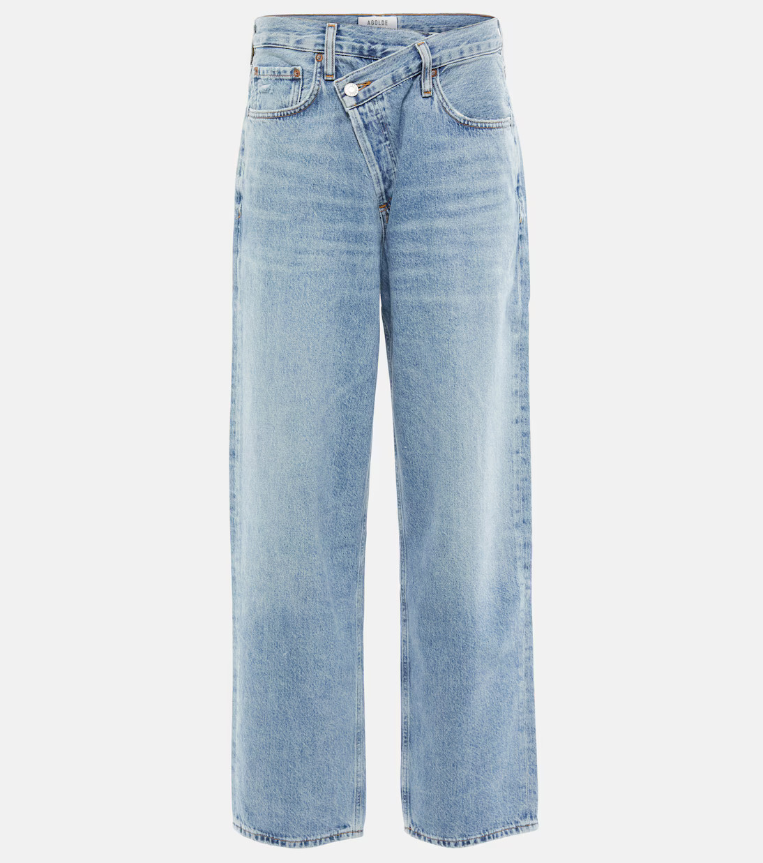 Criss Cross high-rise straight jeans | Mytheresa (INTL)