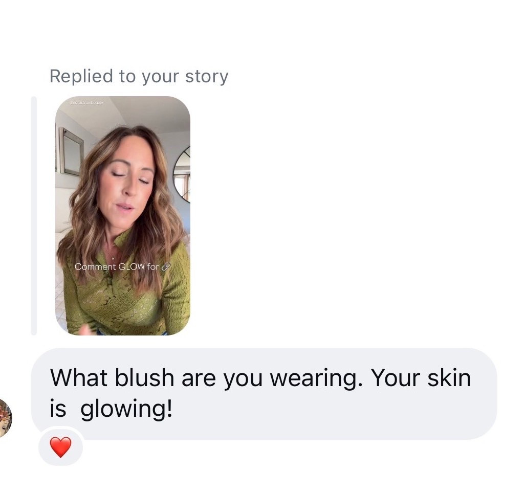 Exact blush here.  
Back in stock 
My color: tan lines