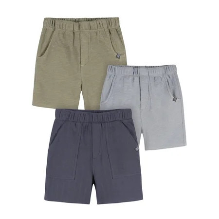 Modern Moments by Gerber Toddler Boy Shorts, 3-Pack, Sizes 12 Months - 5T | Walmart (US)