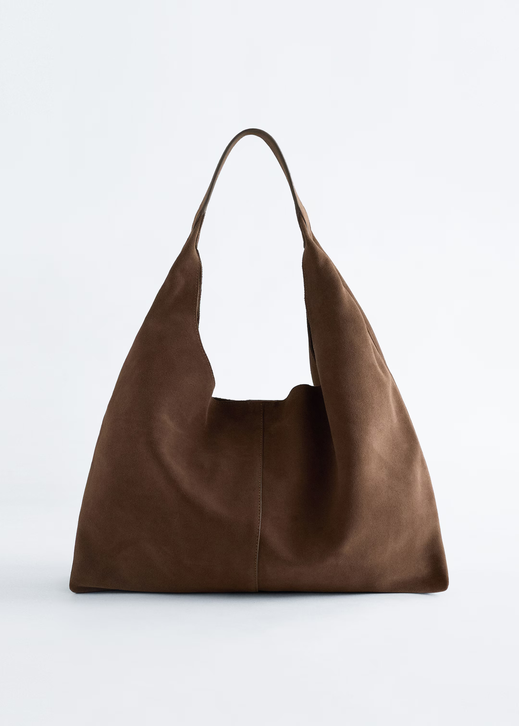 Large Suede Tote Bag | H&M (UK, MY, IN, SG, PH, TW, HK)