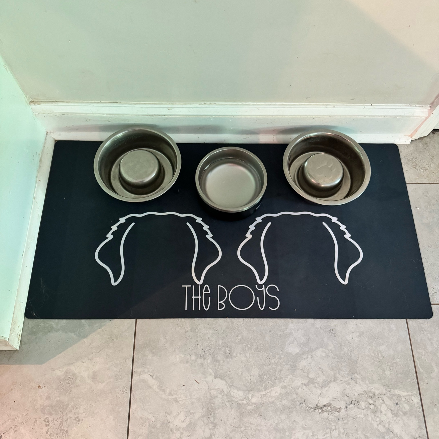 cute custom dog mat! 

#LTKhome