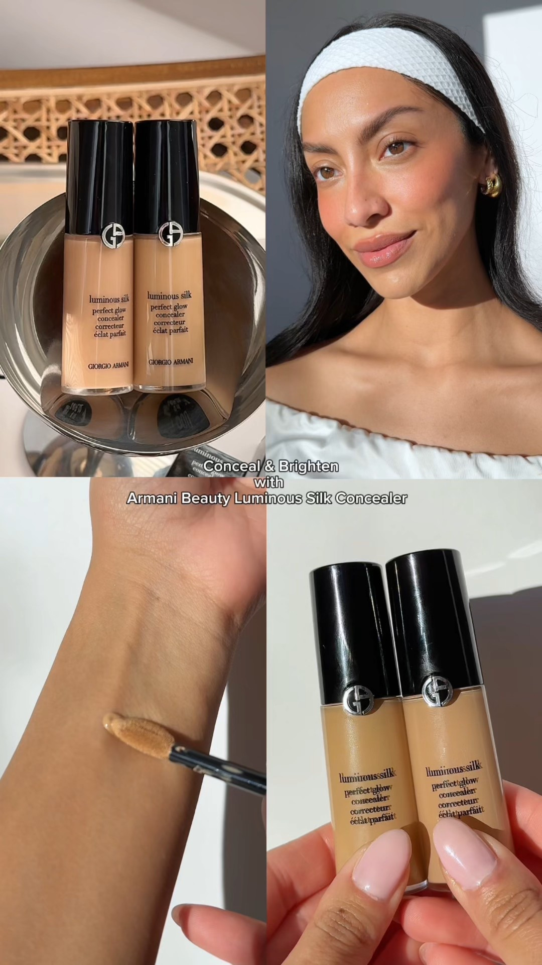Shade 6.5 & 5.5

Concealer + Armani Beauty + Brightening + No Makeup Makeup + Makeup + Face of The Day + Under eyes + Beauty  

#LTKBeauty #LTKdayinmylife #LTKgrwm