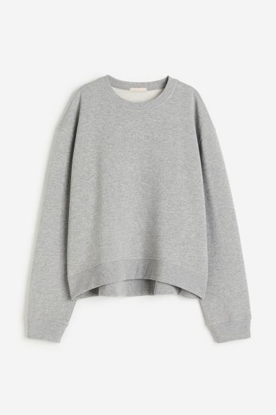 Oversized sweater - Lichtgrijs gemêleerd - DAMES | H&M NL | H&M (DE, AT, CH, NL, FI)