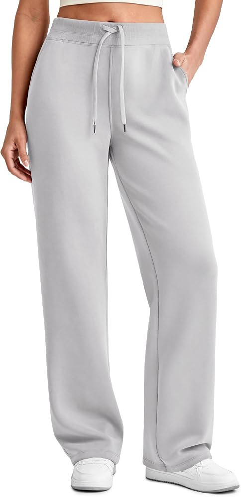G4Free Smoofit Women Wide Leg Sweatpants Drawstring with Pockets | Amazon (US)